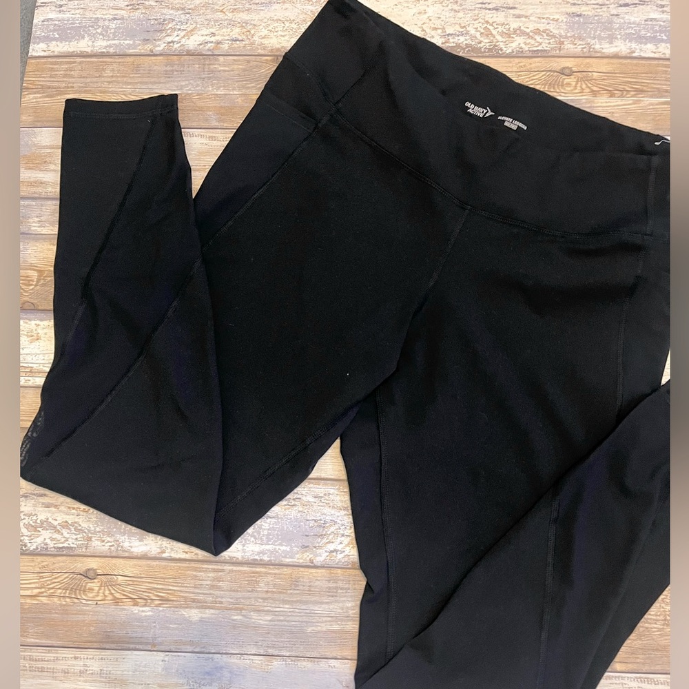 Old Navy leggings, Black, XL